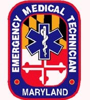 Maryland Emergency Medical Technician patch